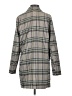Kittenish Plaid Gray Coat Size S - photo 2