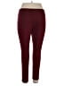 PASSPORTS Solid Burgundy Active Pants Size XL - photo 2