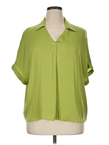 RACHEL Rachel Roy Short Sleeve Blouse (view 1)