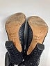 Vince. Animal Print Black Ankle Boots Size 7 1/2 - photo 4