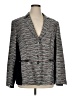 Basler 100% Acetate Chevron-herringbone Gray Blazer Size EU 48 / US 18 - photo 1