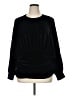 Express Black Long Sleeve Blouse Size XL - photo 1