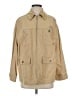 Ann Taylor LOFT 100% Cotton Solid Tan Jacket Size XS (petite) - photo 1