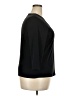 Rafaella Solid Black 3/4 Sleeve T-Shirt Size 2X - photo 4