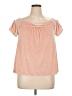 Hinge Pink Short Sleeve Top Size XL - photo 1