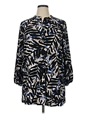 Anne Klein 3/4 Sleeve Blouse (view 1)