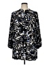 Anne Klein Animal Print Blue 3/4 Sleeve Blouse Size 1X - photo 1