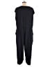 Eileen Fisher Solid Black Jumpsuit Size 3X - photo 2