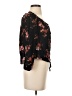 Rewind Black 3/4 Sleeve Blouse Size S - photo 4
