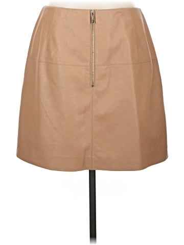 Ted Baker London Faux Leather Skirt (view 2)