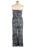 Liberty Love 100% Rayon Paisley Gray Jumpsuit Size XL - photo 2