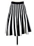 Premise Studio Stripes Silver Formal Skirt Size XS - photo 1
