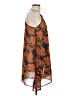 Missguided 100% Polyester Graphic Brown Cocktail Dress Size 10 - photo 4