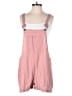 Roxy Pink Overall Shorts Size L - photo 1