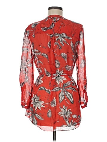 Leifsdottir 3/4 Sleeve Silk Top (view 2)