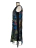 Dolcezza 100% Polyester Paisley Blue Cocktail Dress Size M - photo 5