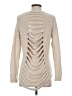 Aqua Metallic Tan Pullover Sweater Size XS - photo 2