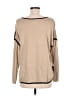 Andrea Jovine Tan Pullover Sweater Size M - photo 2