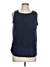 DG^2 by Diane Gilman Blue Sleeveless Blouse Size L - photo 1