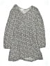 Gap 100% Rayon Print Gray Dress Size 18-20 - photo 1