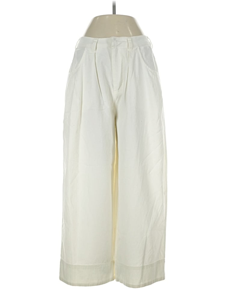 Pre-owned Wayf Casual Pants In Ivory