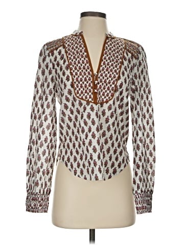 Veronica Beard Long Sleeve Blouse (view 1)