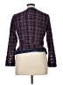 White House Black Market 100% Polyester Tweed Blue Jacket Size 14 - photo 2