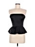 Bebe 100% Polyester Black Sleeveless Top Size 6 - photo 1
