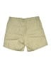 Peruvian Connection Stripes Gold Khaki Shorts Size 8 - photo 2