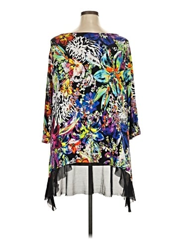 Cupio 3/4 Sleeve Blouse (view 2)