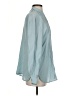 Assorted Brands 100% Silk Teal Long Sleeve Silk Top Size S - photo 4
