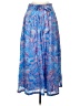 Talbots Paisley Blue Casual Skirt Size 6 - photo 1