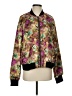Yoki 100% Polyester Floral Gold Jacket Size S - photo 1