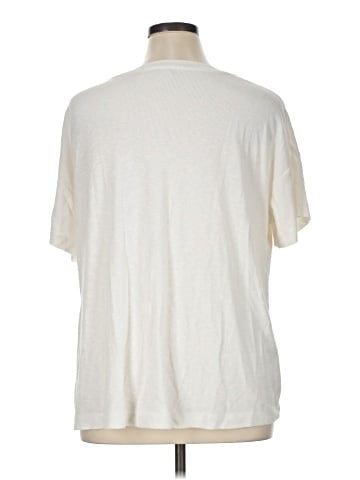 Three Dots Short Sleeve Top (view 2)