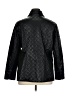 Chico's 100% Polyester Argyle Black Raincoat Size XL (3) - photo 2