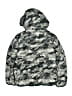 Lands' End 100% Polyester Camo Green Snow Jacket Size 10 - 12 - photo 2