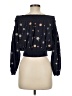 Free People Black Long Sleeve Blouse Size M - photo 2