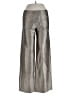 Giorgio Armani 100% Silk Metallic Silver Silk Pants Size EU (IT) 38 / US 2 - photo 1