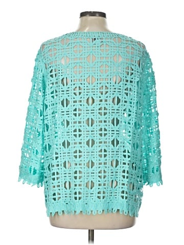 Easywear by Chico's Kimono (view 2)