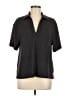 H&M Gray Short Sleeve Blouse Size M - photo 1