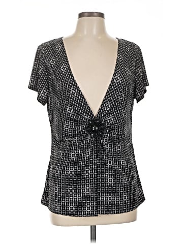 Notations Short Sleeve Blouse (view 1)