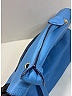 MCM 100% Leather Blue Leather Messenger One size - photo 12