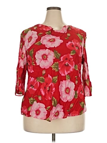 Donna Ricco 3/4 Sleeve Blouse (view 1)