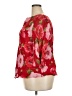 Donna Ricco 100% Polyester Red 3/4 Sleeve Blouse Size 18 - photo 5