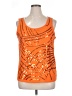 Peter Nygard Orange Sleeveless Blouse Size XL - photo 1