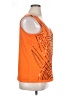 Peter Nygard Orange Sleeveless Blouse Size XL - photo 4