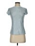 Ted Baker London Silver Short Sleeve Top Size 4 (1) - photo 1