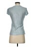 Ted Baker London Silver Short Sleeve Top Size 4 (1) - photo 2