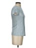 Ted Baker London Silver Short Sleeve Top Size 4 (1) - photo 4