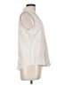 Monday Fun Ivory Sleeveless Button-Down Shirt Size L - photo 4